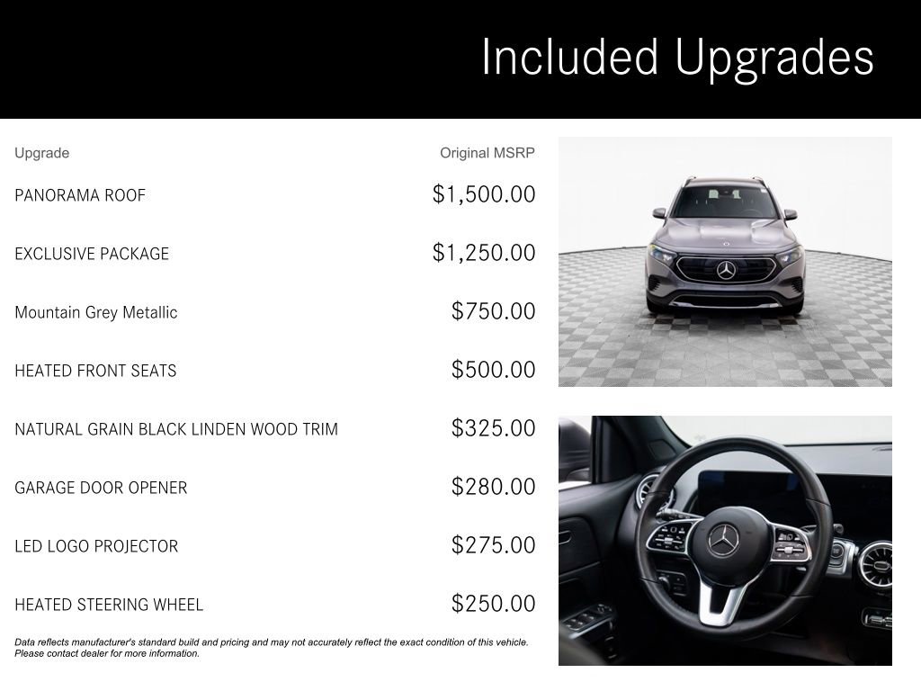 Used 2023 Mercedes-Benz EQB 300 4MATIC w/ Exclusive Package video 4