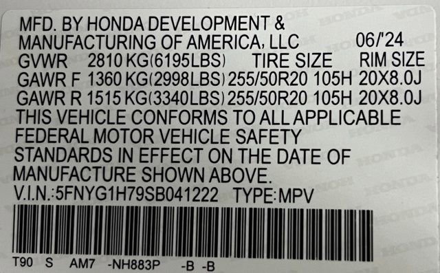 Used 2025 Honda Pilot Touring image 56