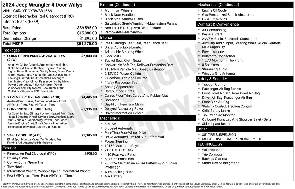 Used 2024 Jeep Wrangler Willys image 3