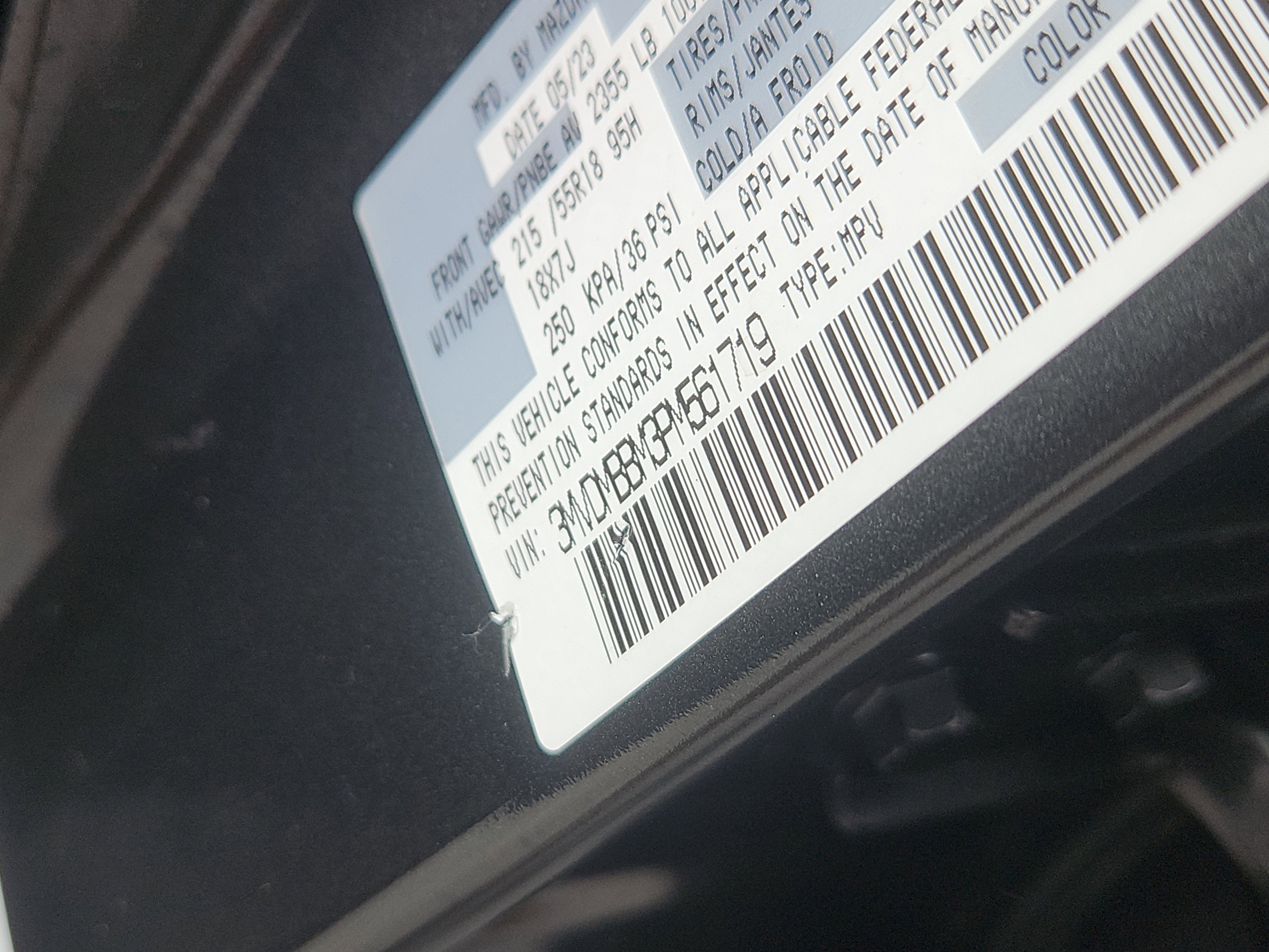 Certified 2023 MAZDA CX-30 AWD 2.5 S w/ Select Package image 7