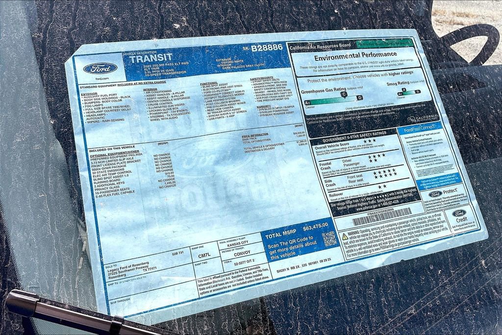 New 2025 Ford Transit 350 XLT image 22