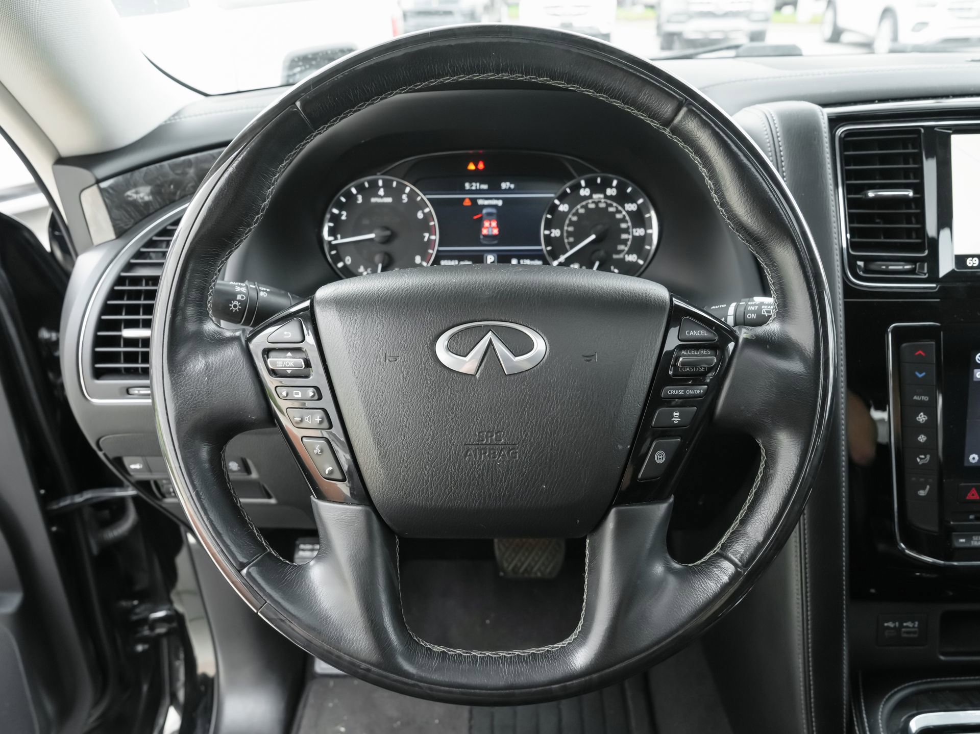 Certified 2021 INFINITI QX80 Luxe RWD image 20
