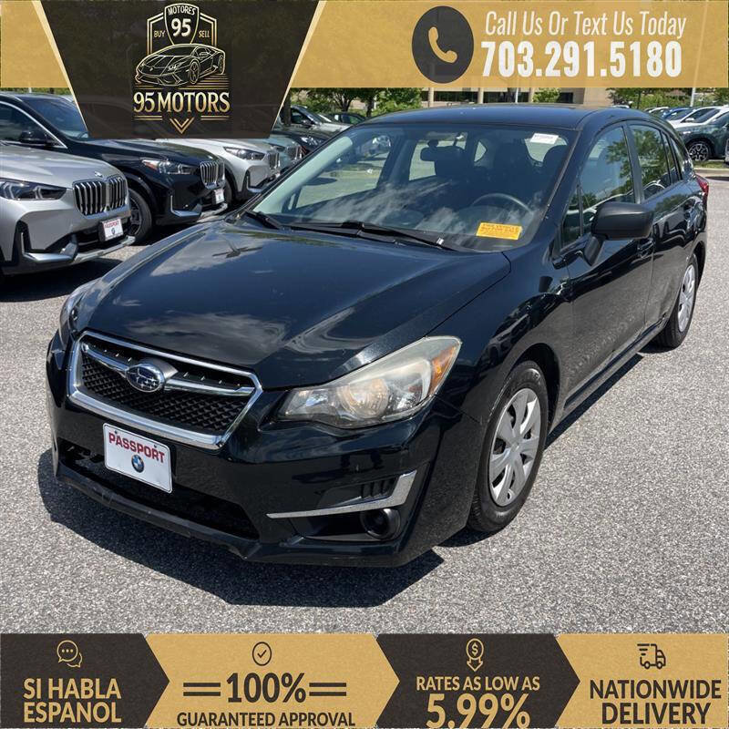 Used 2016 Subaru Impreza 2.0i