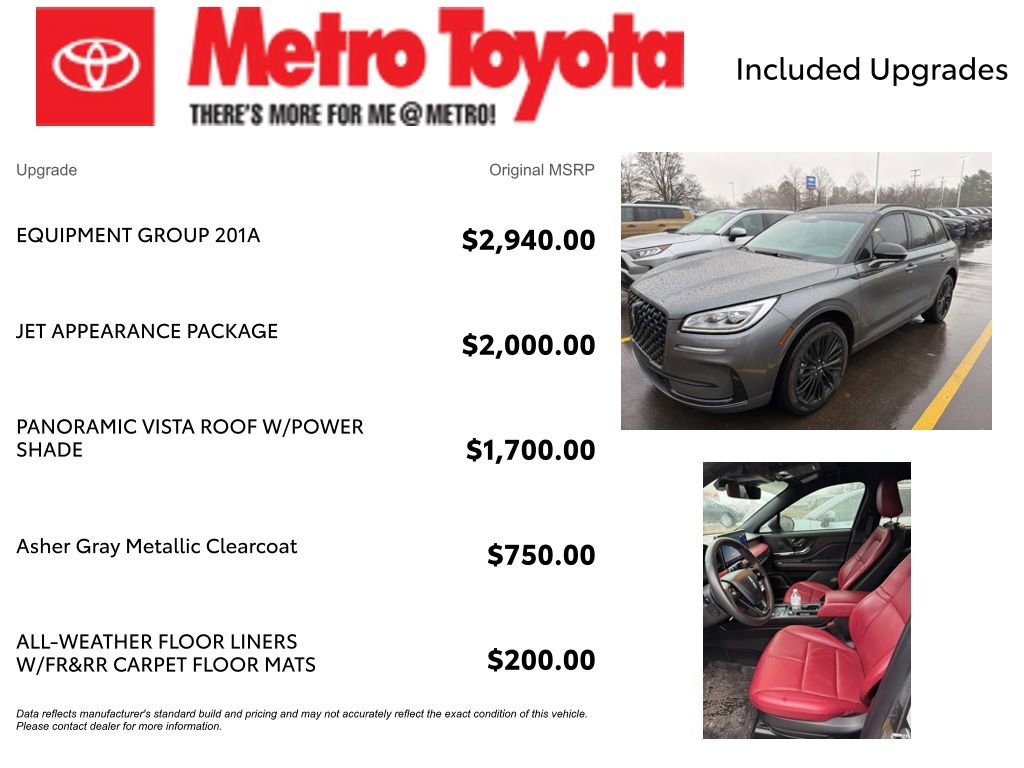 Used 2023 Lincoln Corsair Reserve w/ Equipment Group 201A image 4