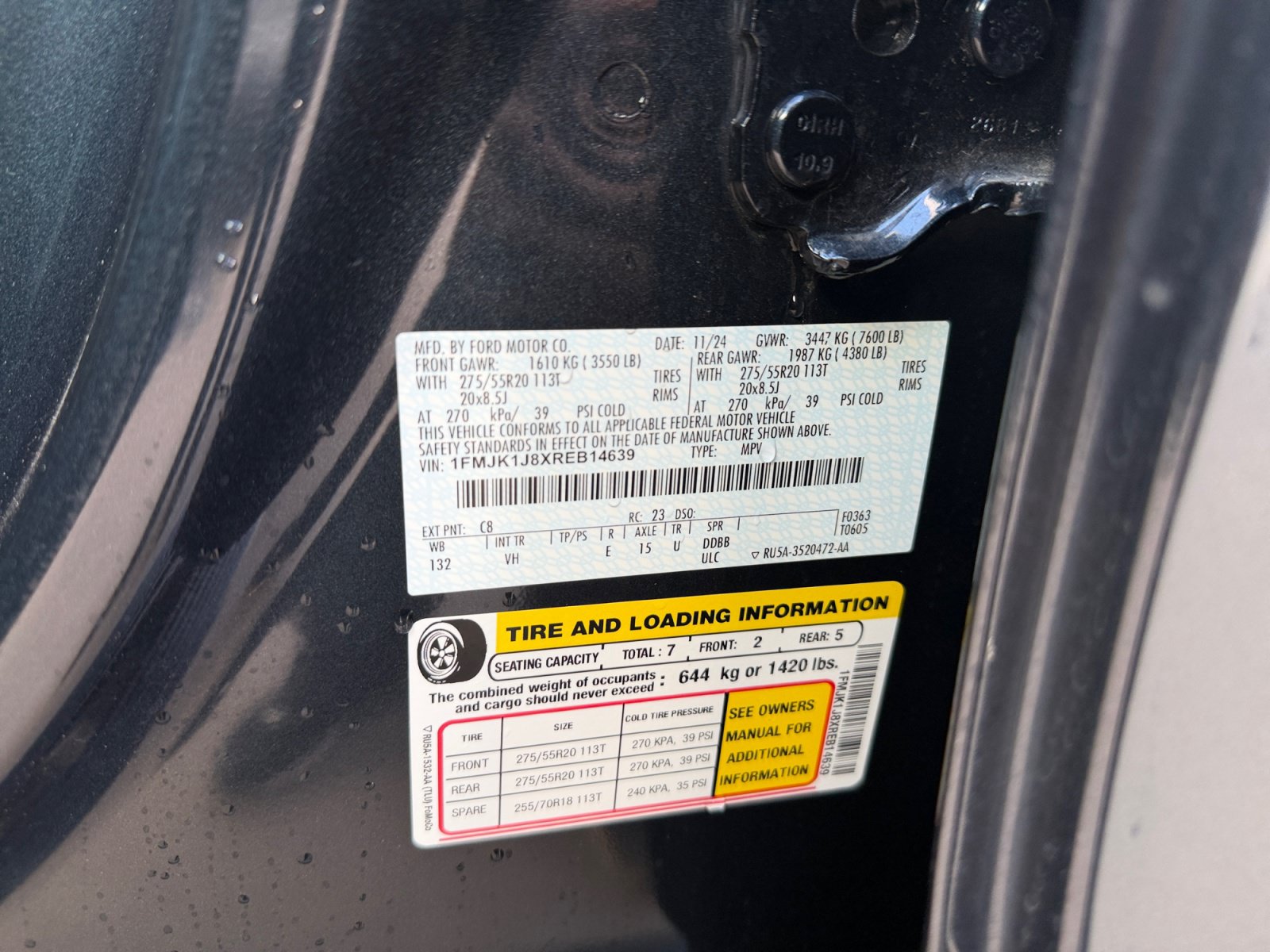 Used 2024 Ford Expedition Max XLT AWD/4WD image 33