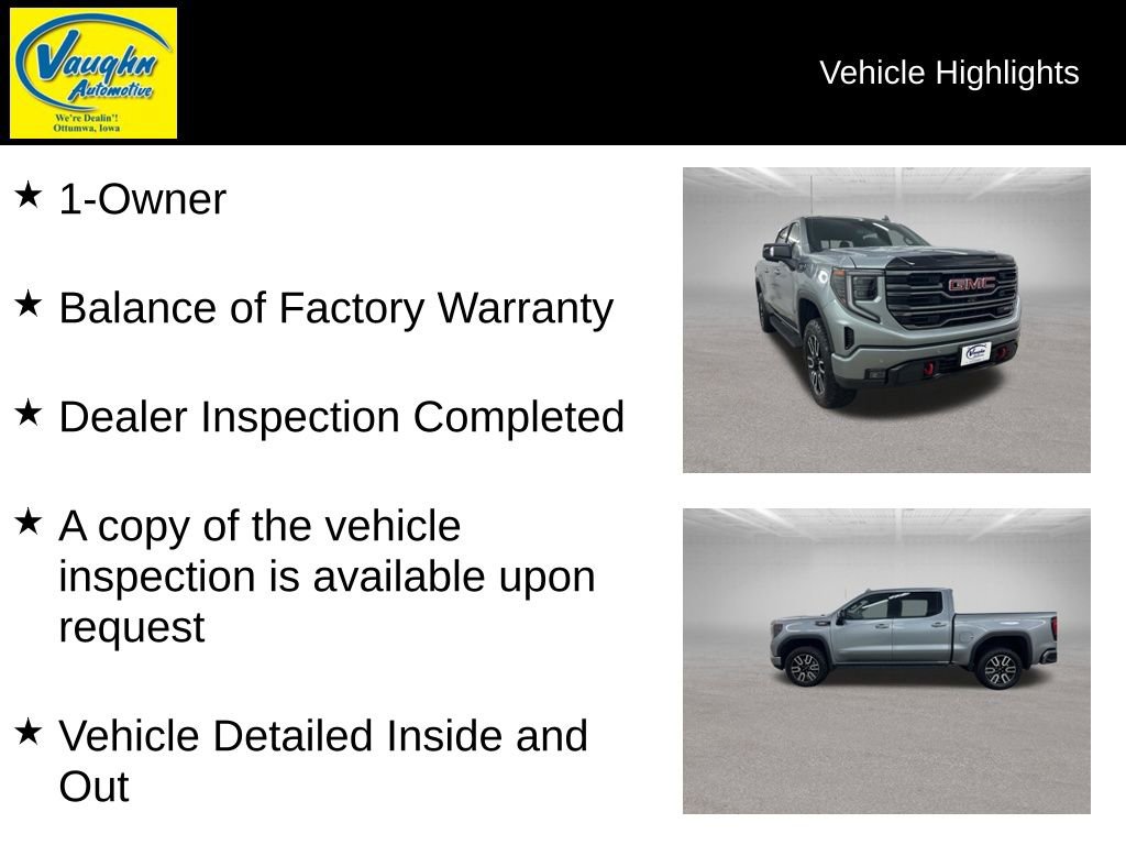 Used 2025 GMC Sierra 1500 AT4 w/ AT4 Premium Package image 2