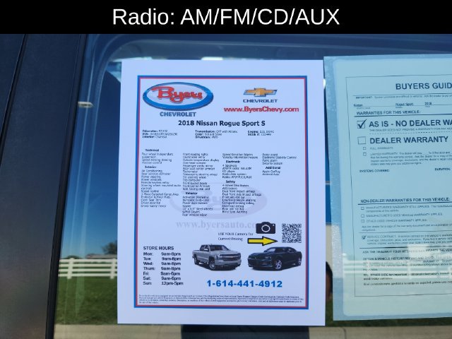 Used 2018 Nissan Rogue Sport S AWD/4WD image 12