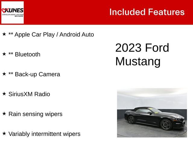 Used 2023 Ford Mustang Premium RWD image 3