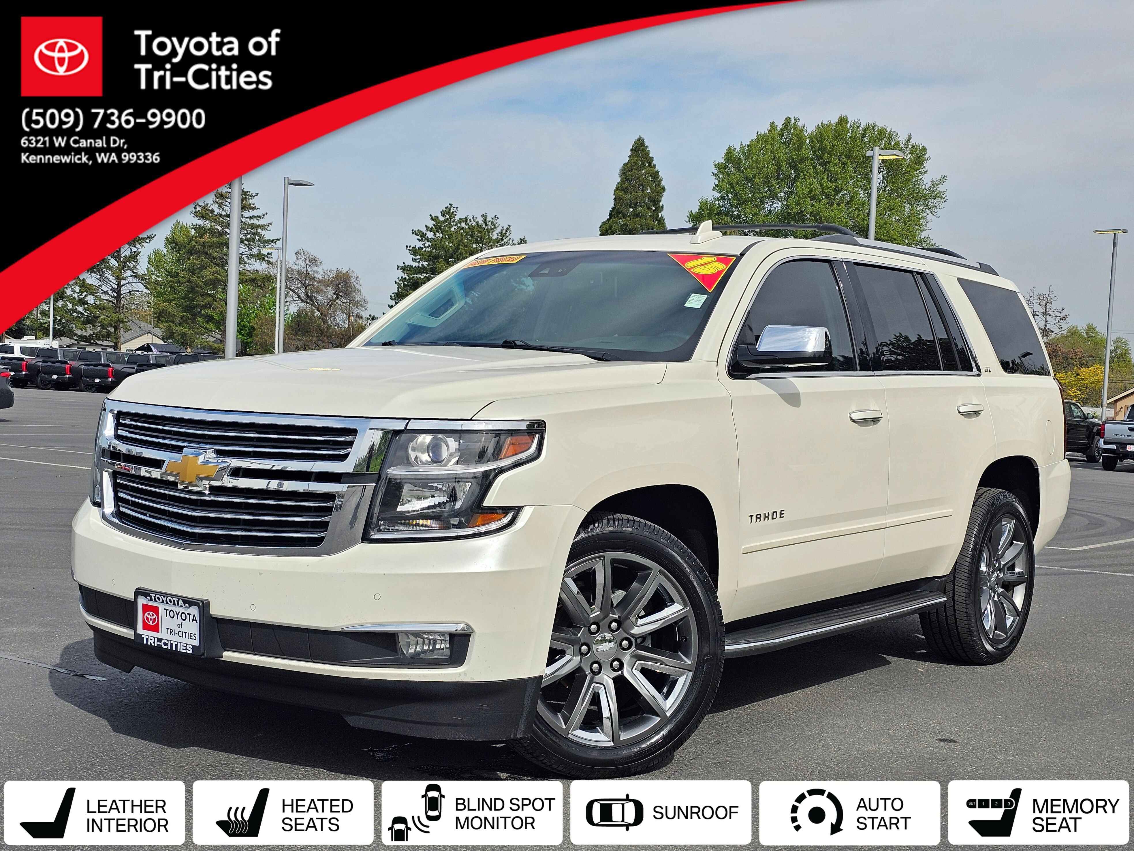 Used 2015 Chevrolet Tahoe LTZ AWD/4WD image 33