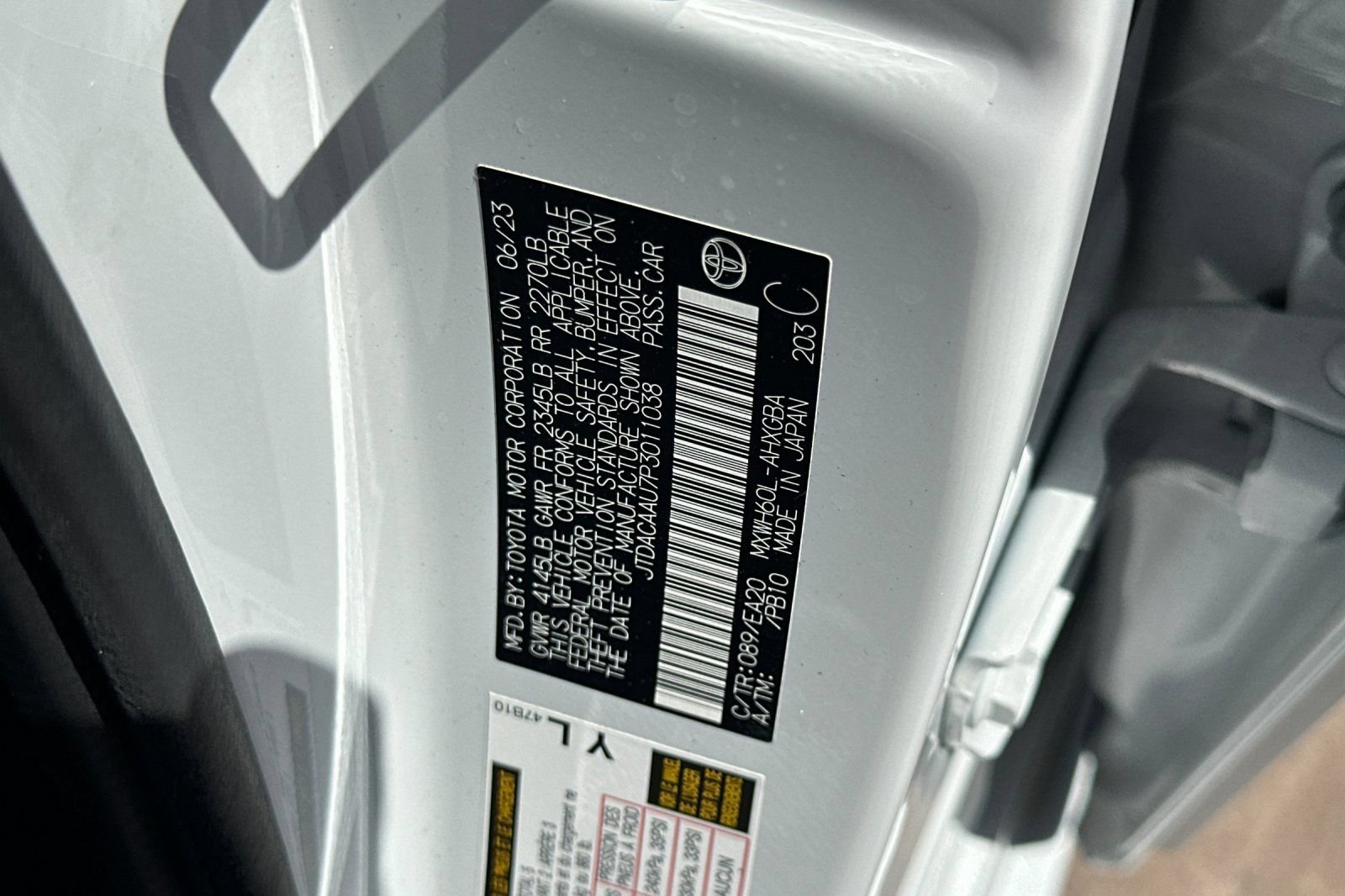 Certified 2023 Toyota Prius XLE FWD image 37