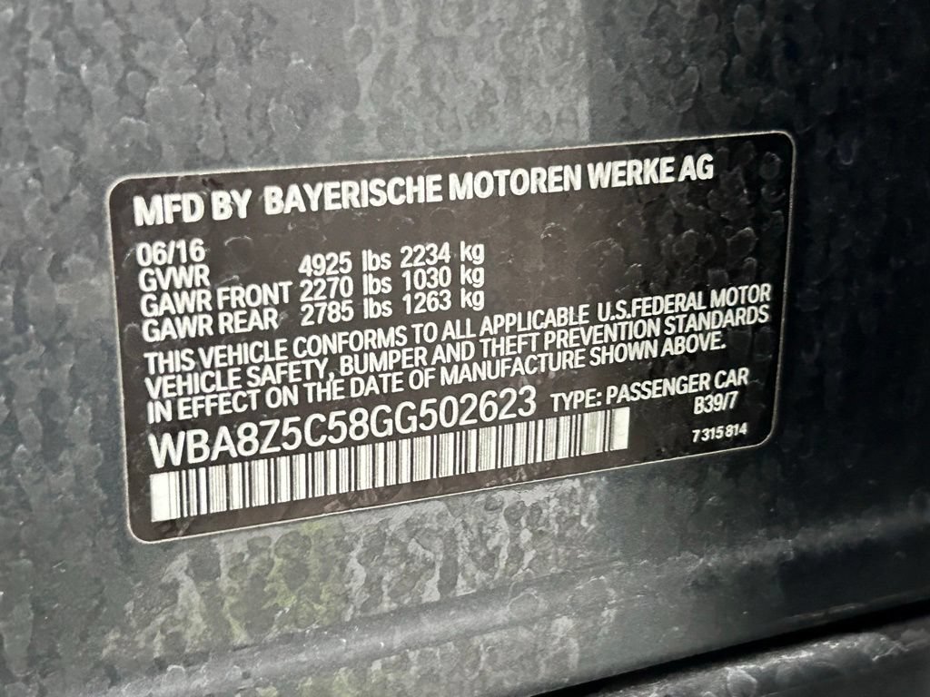 Used 2016 BMW 328i Gran Turismo xDrive AWD/4WD image 21