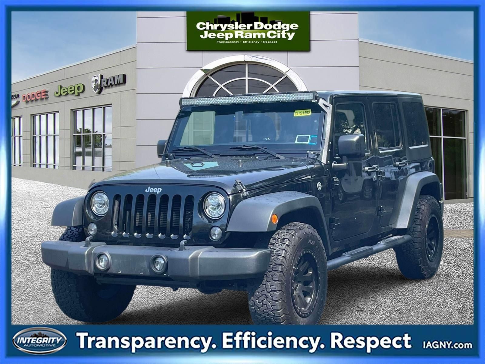 Used 2017 Jeep Wrangler Unlimited Sport w/ Quick Order Package 24S