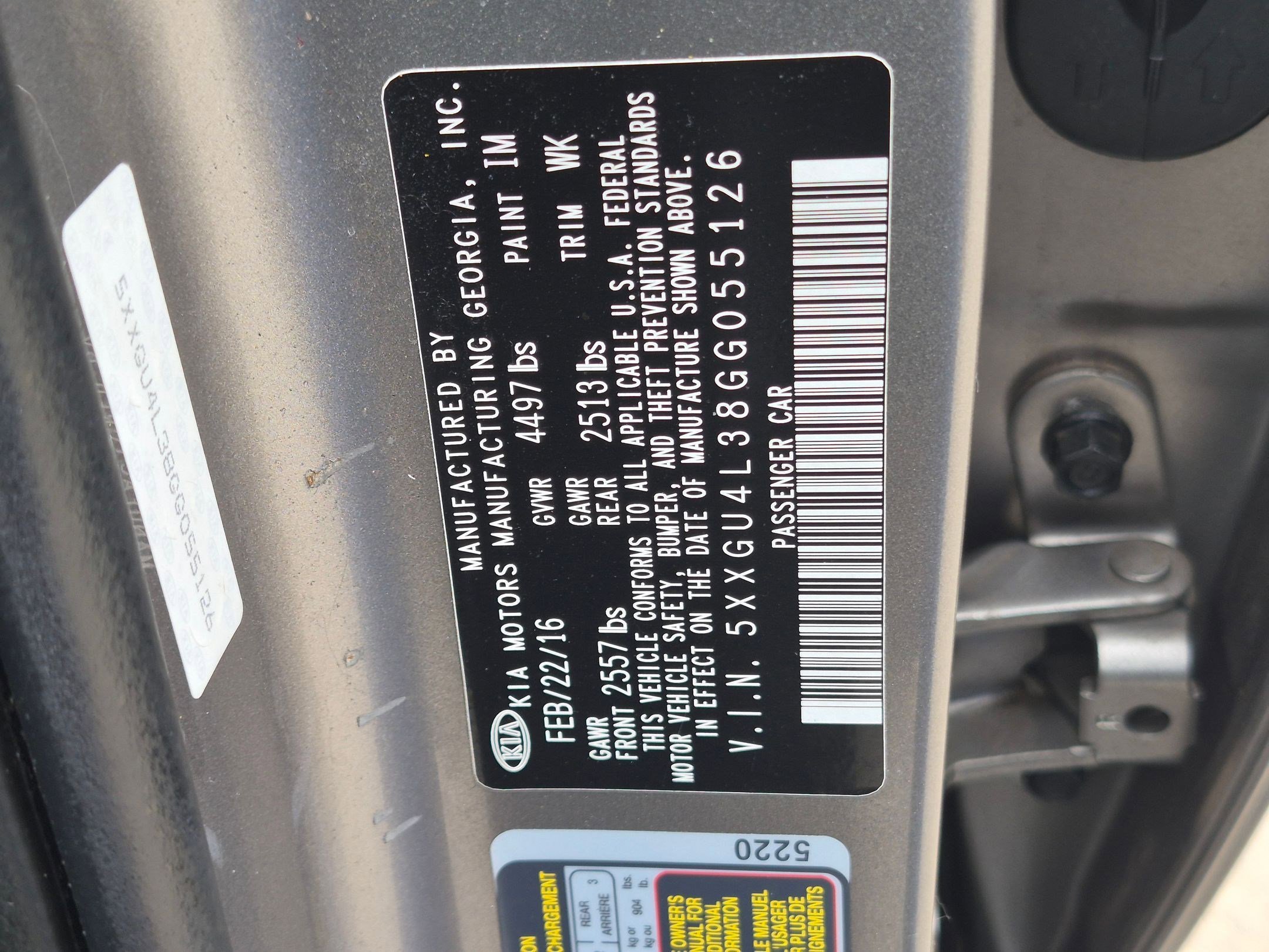 Used 2016 Kia Optima EX w/ Premium Package FWD image 32