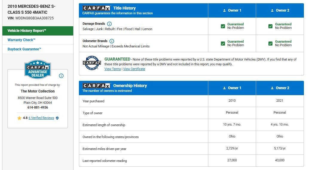 Used 2010 Mercedes-Benz S 550 4MATIC image 15