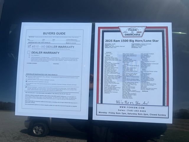 Used 2025 RAM 1500 Big Horn image 8