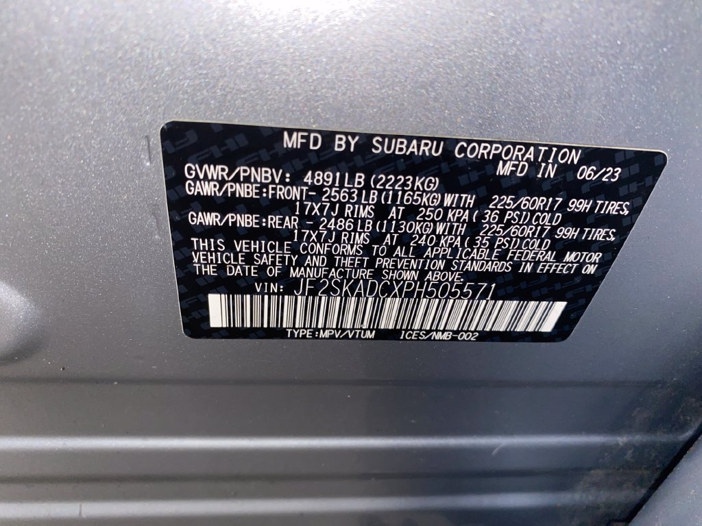 Certified 2023 Subaru Forester Premium AWD/4WD image 27
