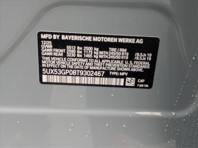 Used 2026 BMW X3 xDrive30i w/ M Sport Package AWD/4WD image 19