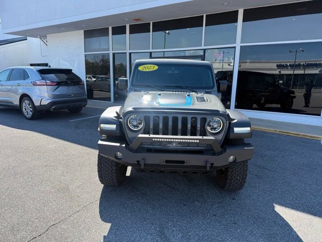 Used 2023 Jeep Wrangler Unlimited Rubicon 4xe w/ Steel Bumper Group image 4