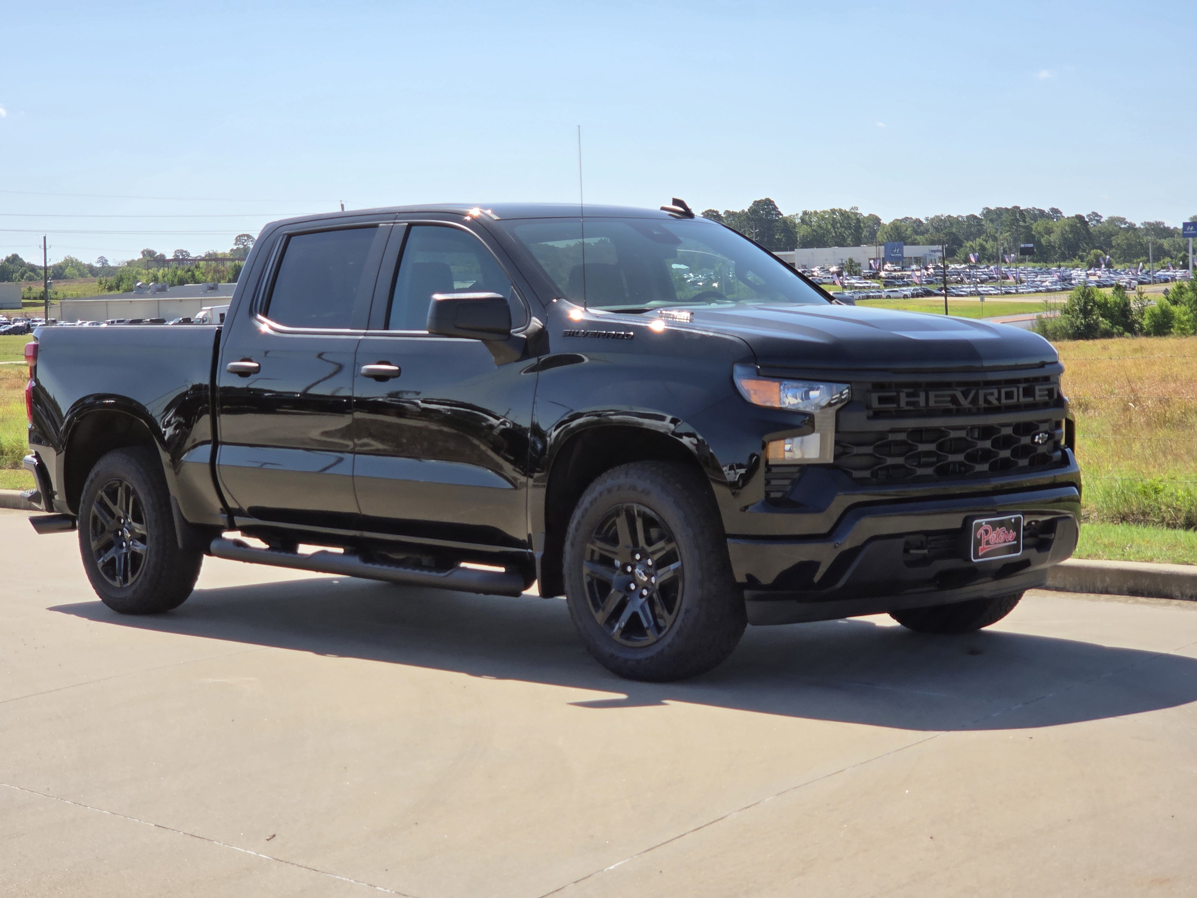 New 2026 Chevrolet Silverado 1500 Custom w/ Turbomax Blackout Package