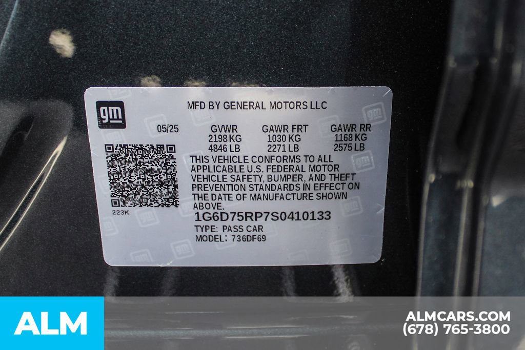 Used 2025 Cadillac CT4 V Blackwing w/ Driver Assist Package image 41