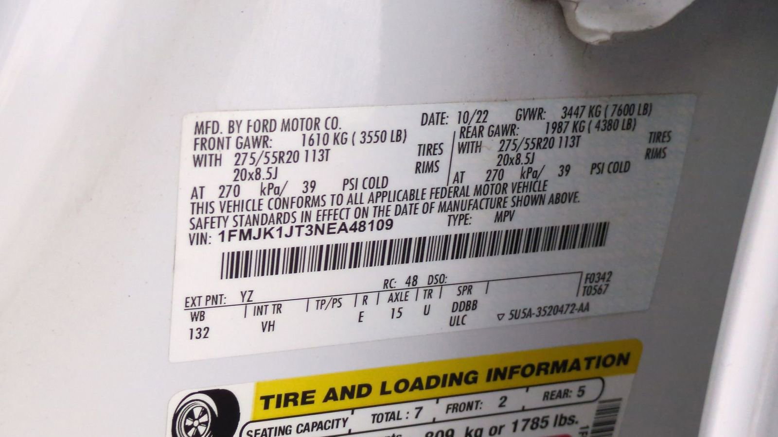 Used 2022 Ford Expedition Max XLT image 43