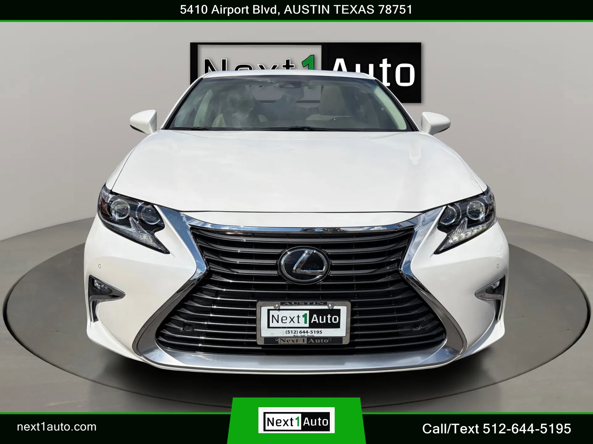 Used 2018 Lexus ES 350 w/ Luxury Package w/Wood Trim FWD image 9