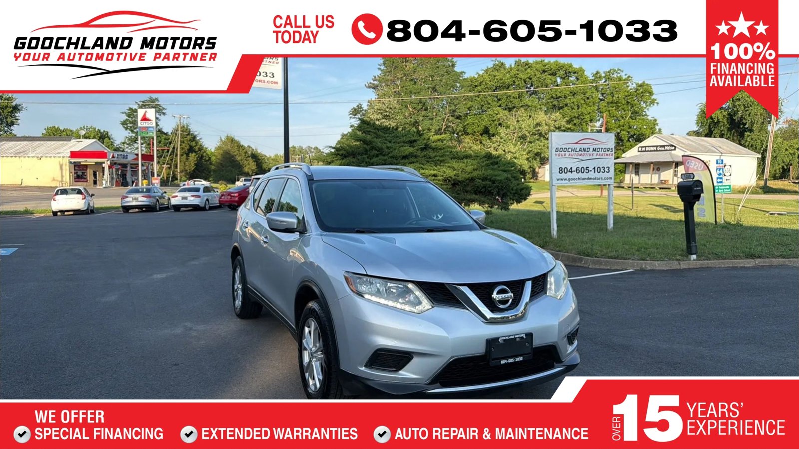 Used 2015 Nissan Rogue SV AWD/4WD image 1
