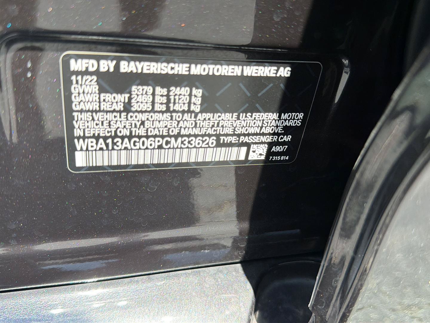 Used 2023 BMW 530e w/ Premium Package RWD image 43