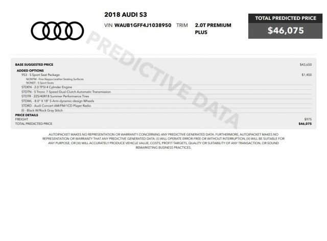 Used 2018 Audi S3 Premium Plus w/ Technology Package image 7