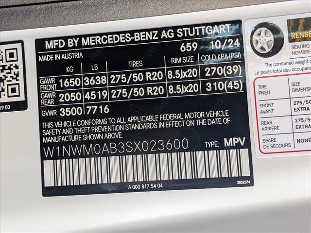 New 2025 Mercedes-Benz G 580 w/ EQ Technology image 16