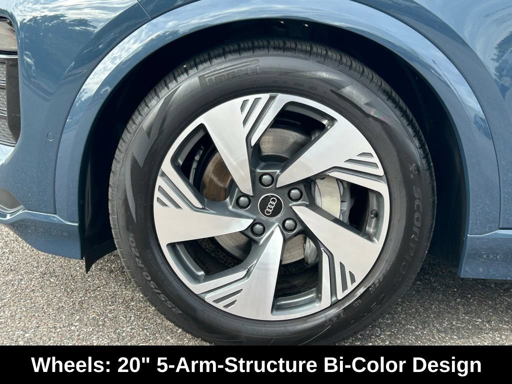 Used 2025 Audi Q6 e-tron Prestige w/ Beige Warm Weather Package AWD/4WD image 44