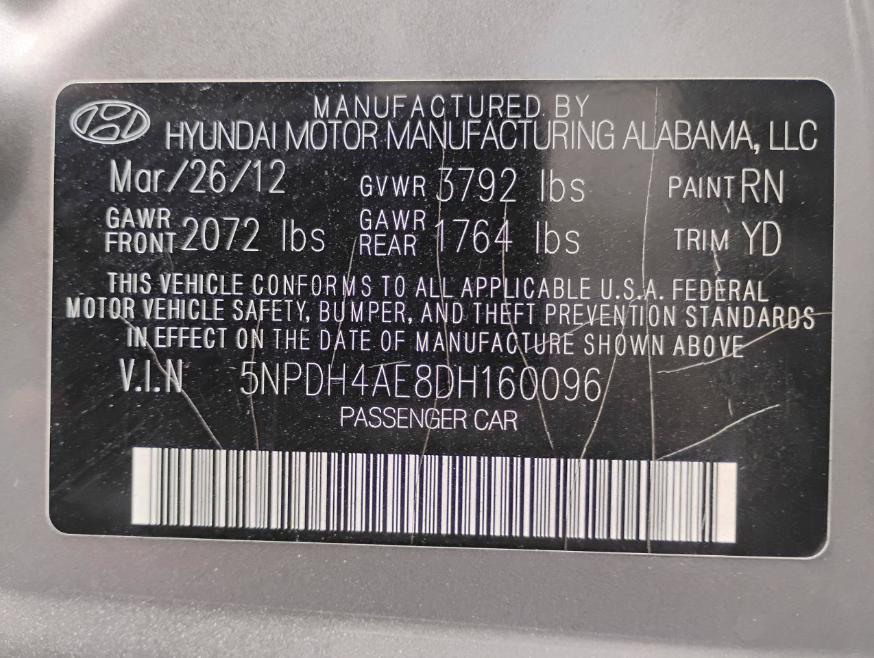 Used 2013 Hyundai Elantra Limited w/ Technology Pkg FWD image 98
