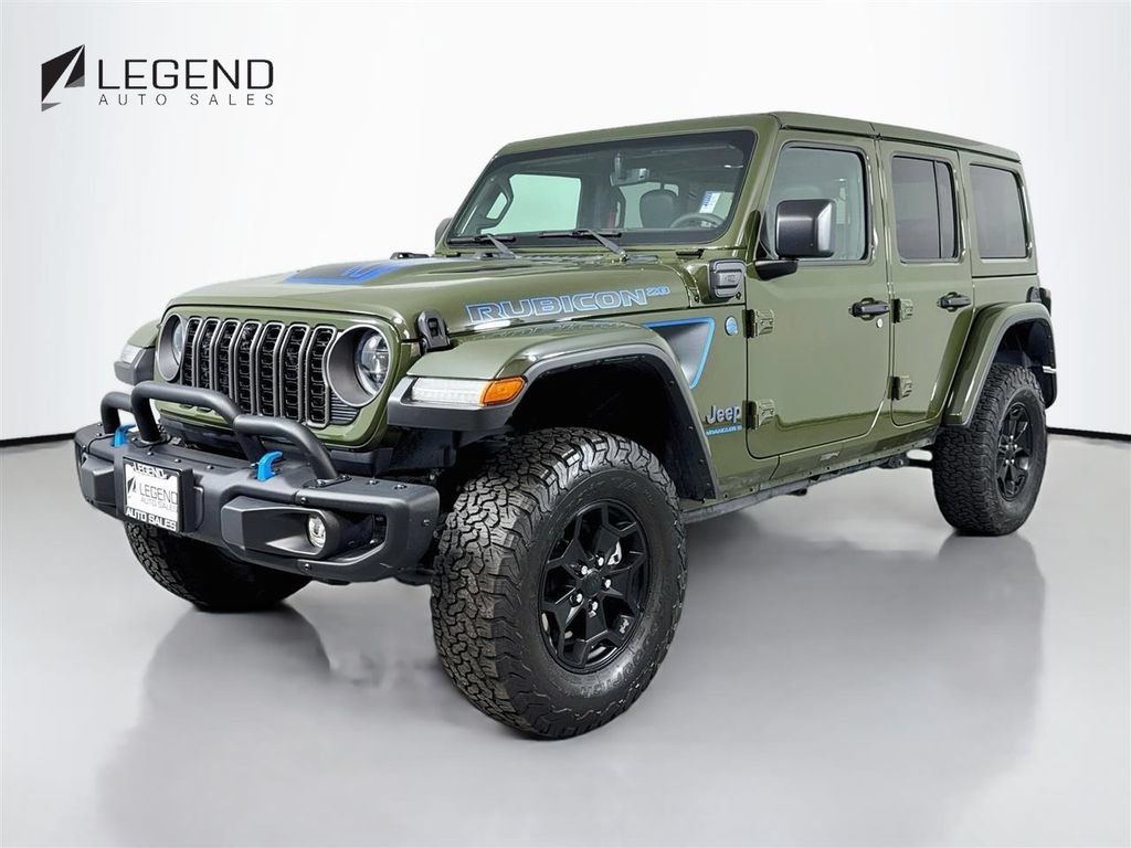 Used 2023 Jeep Wrangler Unlimited Rubicon 4xe AWD/4WD image 1