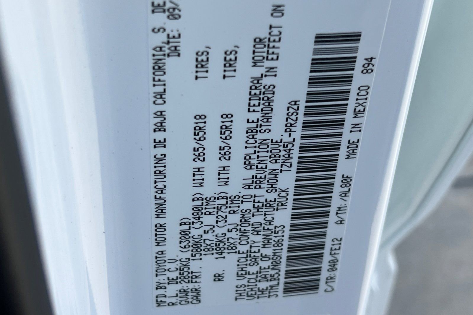 Used 2025 Toyota Tacoma TRD Sport image 21