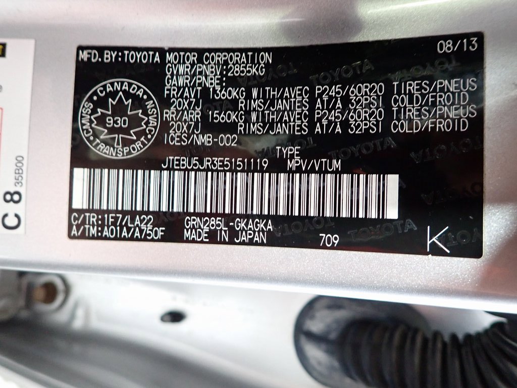 Used 2014 Toyota 4Runner Limited image 42
