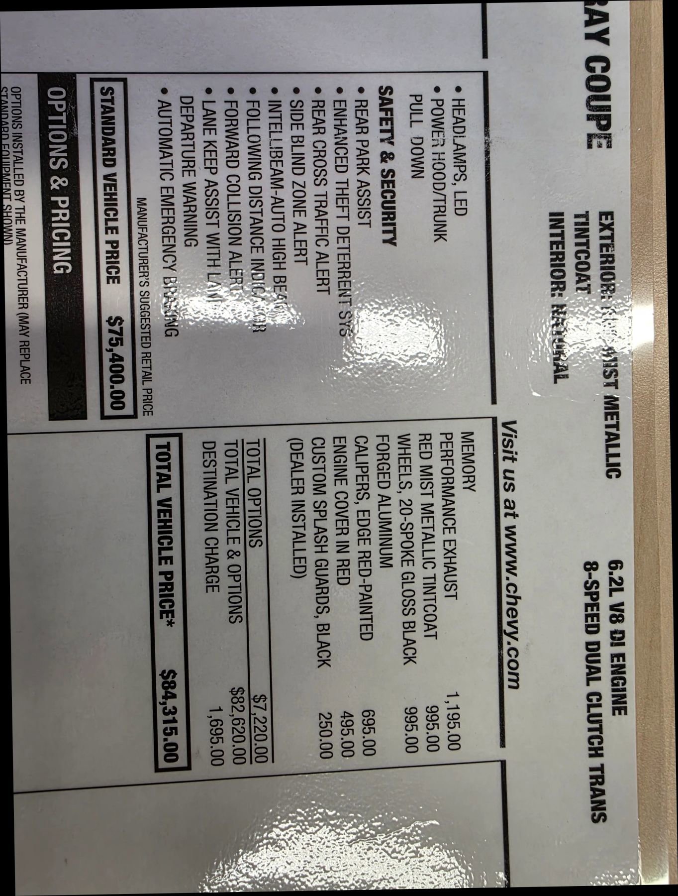 Used 2024 Chevrolet Corvette Stingray Preferred Cpe w/ 2LT image 31