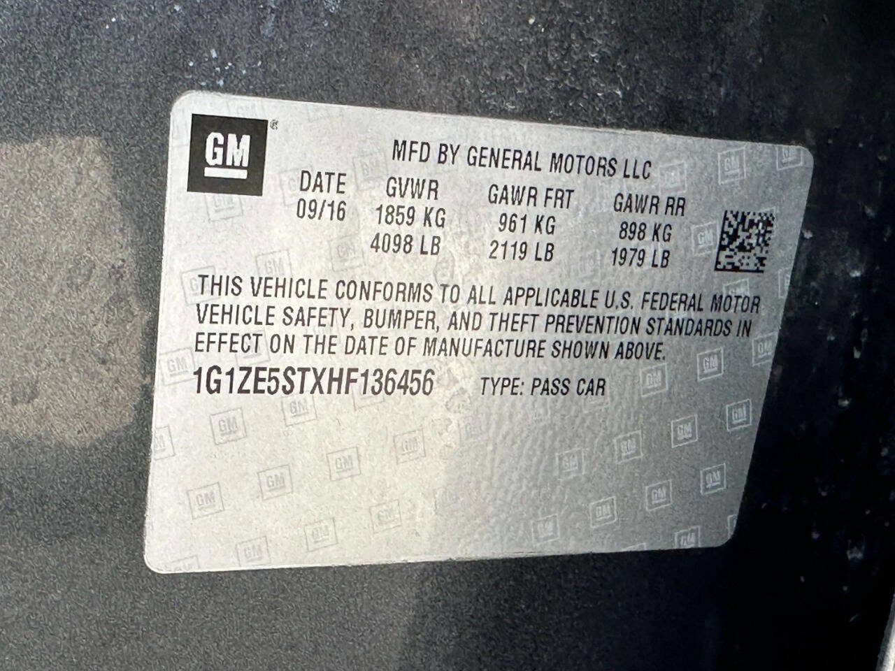 Used 2017 Chevrolet Malibu LT w/ Leather Package image 23