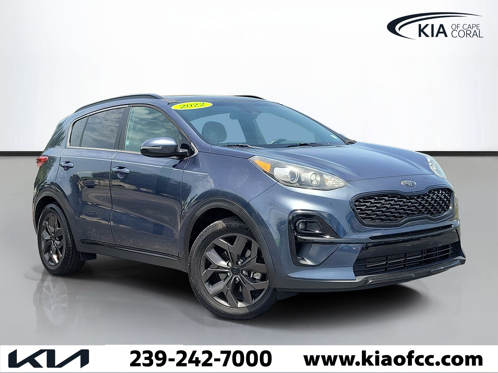 Certified 2022 Kia Sportage Nightfall Edition FWD image 1