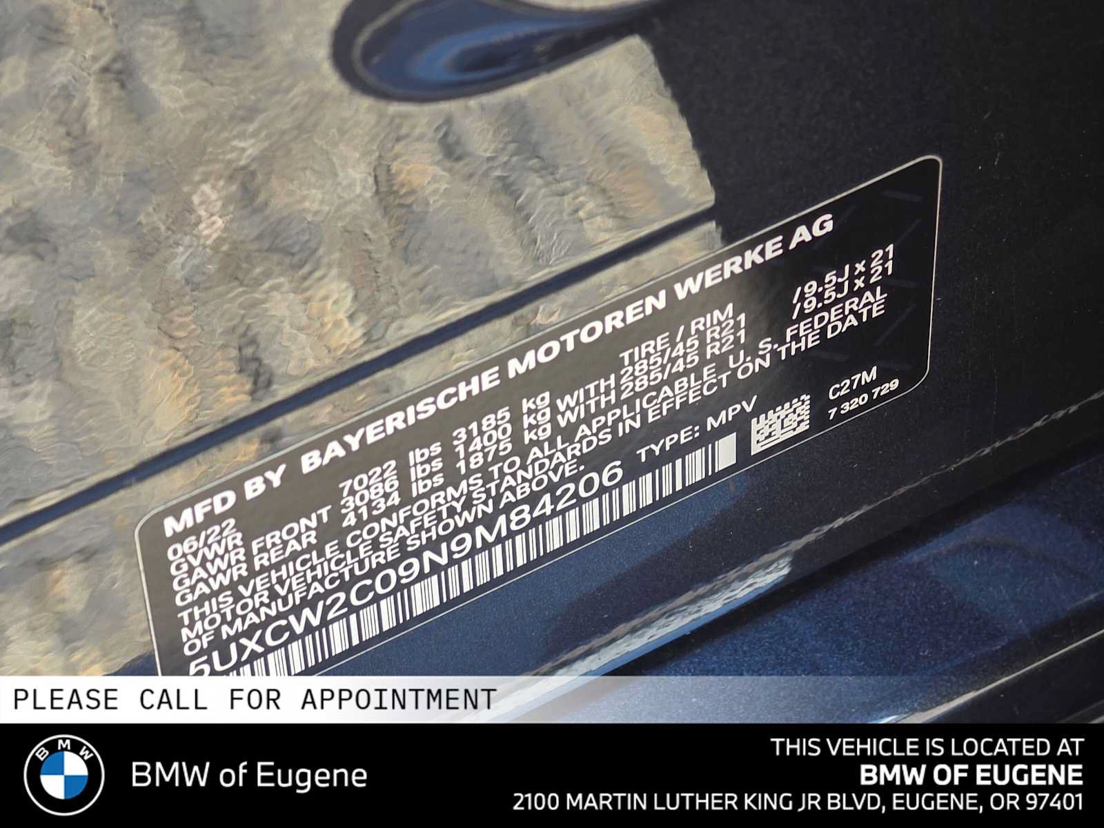Used 2022 BMW X7 xDrive40i w/ M Sport Package AWD/4WD image 26