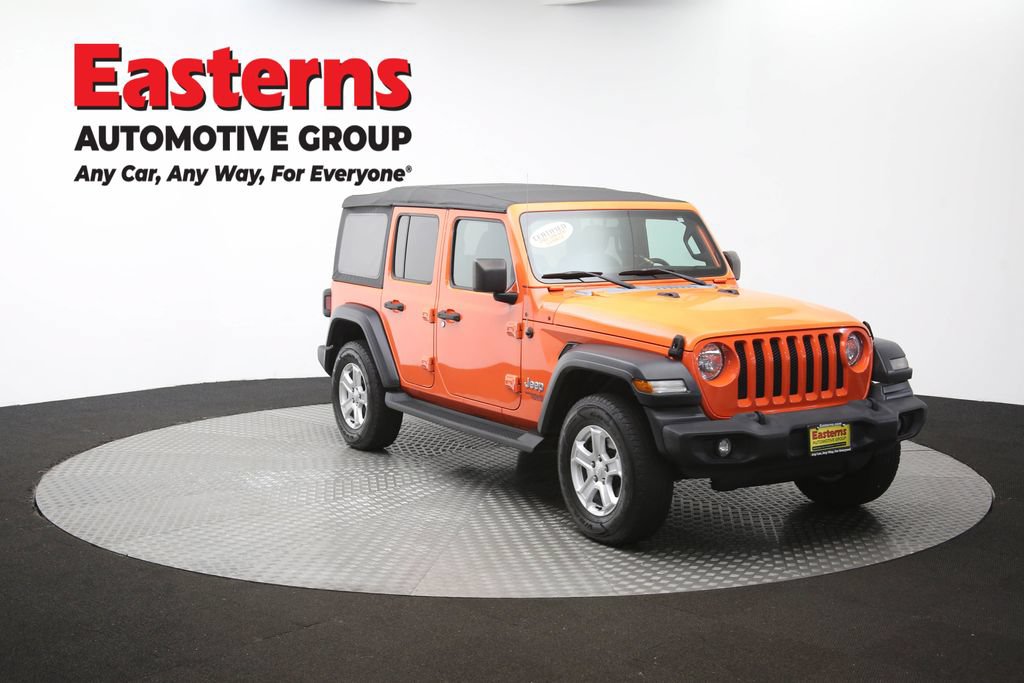 Used 2018 Jeep Wrangler Unlimited Sport S AWD/4WD image 48
