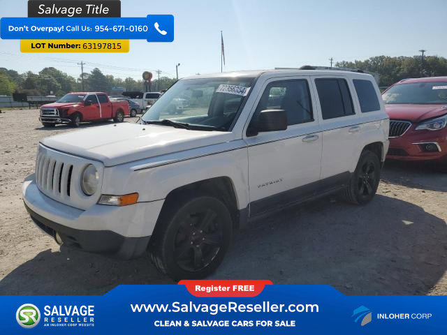 Used 2012 Jeep Patriot Latitude w/ Altitude Pkg