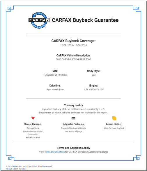Used 2015 Chevrolet Express 3500 image 39