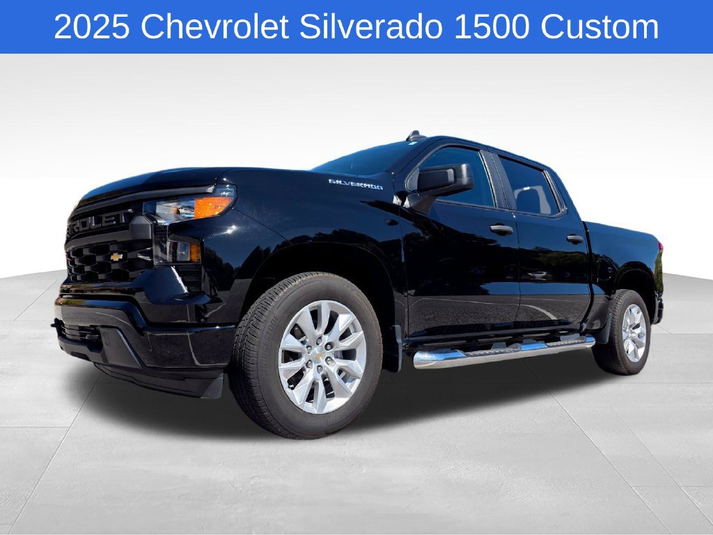 Certified 2025 Chevrolet Silverado 1500 Custom RWD image 10