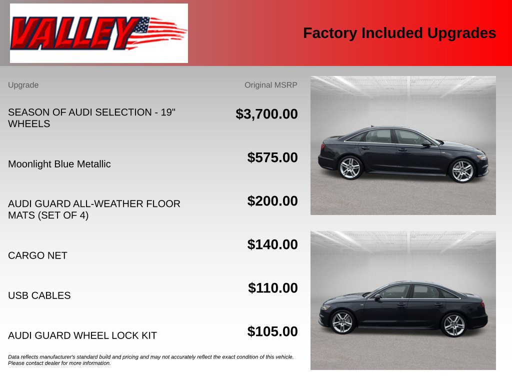 Used 2017 Audi A6 2.0T Premium AWD/4WD image 5