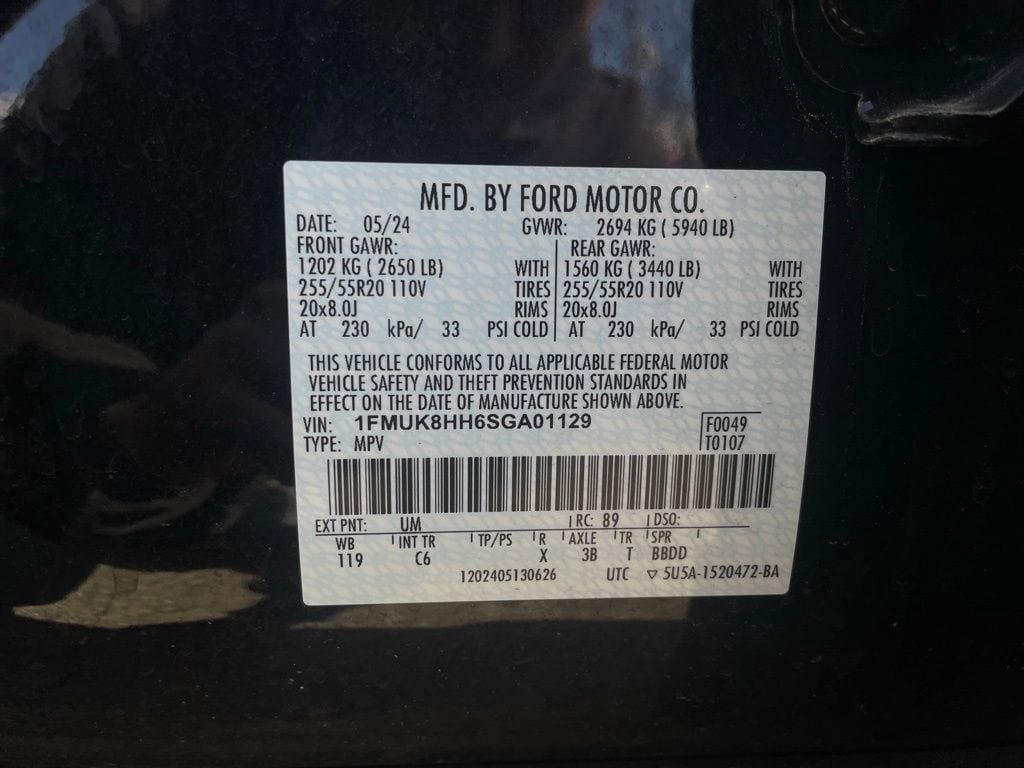Used 2025 Ford Explorer Platinum AWD/4WD image 20
