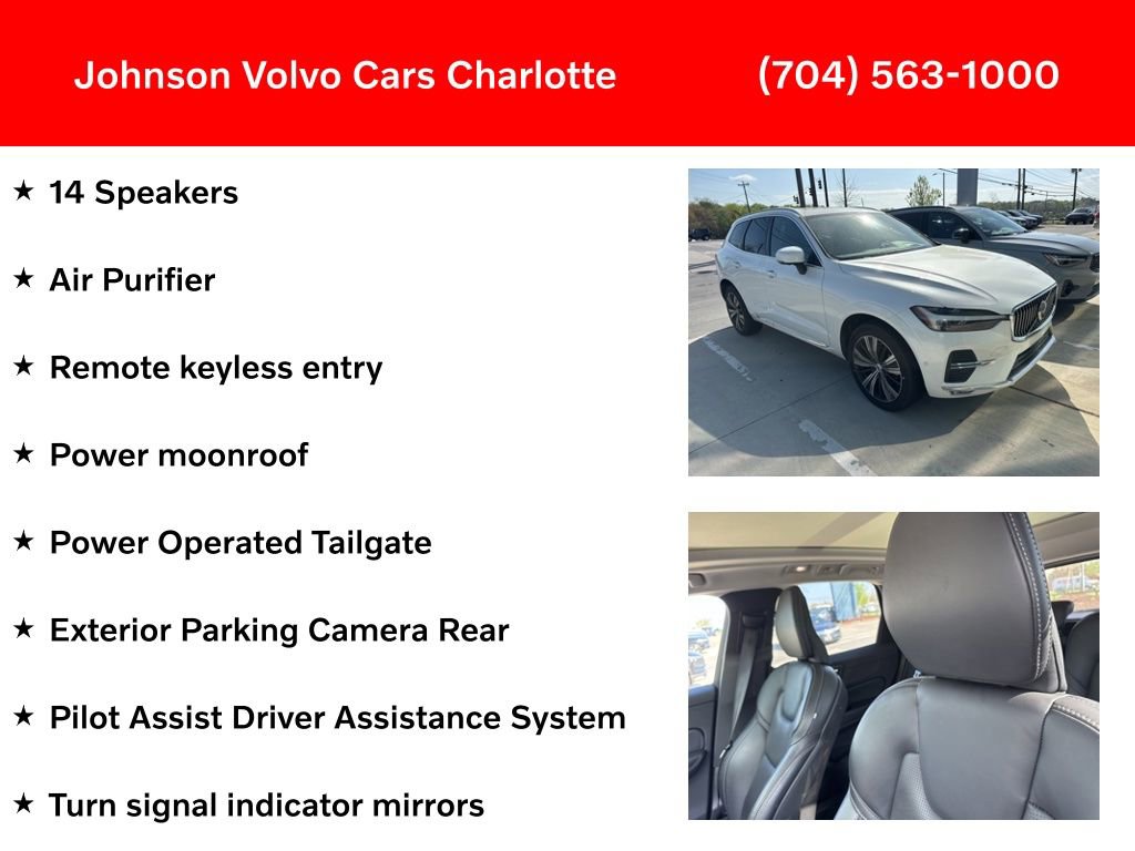 Used 2022 Volvo XC60 B5 Inscription w/ Advanced Package image 6