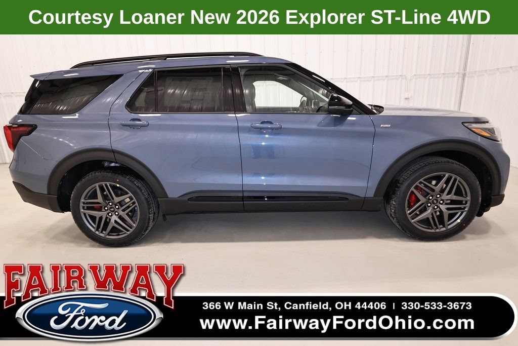 New 2026 Ford Explorer ST-Line w/ ST-Line Street Pack