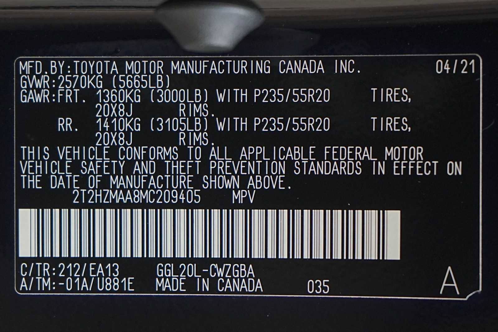 Used 2021 Lexus RX 350 FWD w/ Premium Package image 30