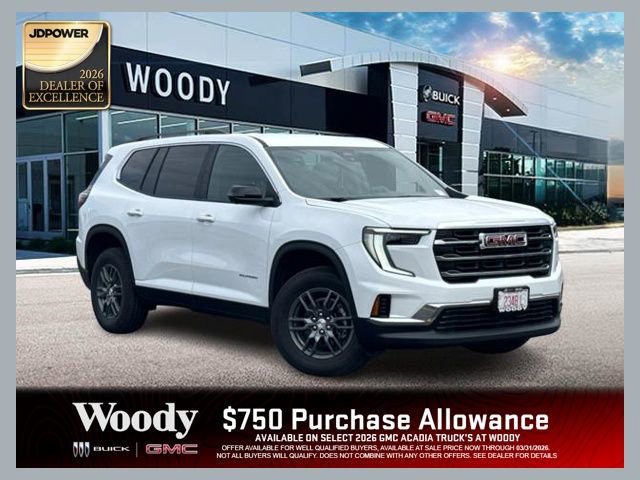 New 2026 GMC Acadia Elevation AWD/4WD image 1