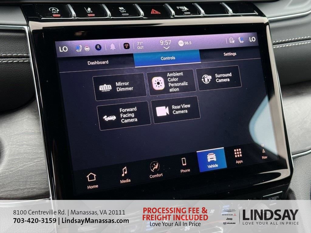 New 2025 Jeep Grand Cherokee Overland w/ Adv Protech Group III image 35